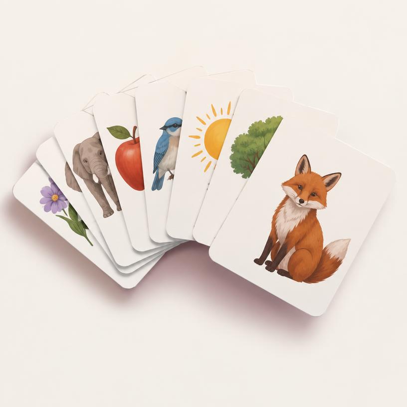 Imagier lexical — 120 cartes illustrées